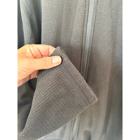 The North Face Men's Full Zip Fleece Jacket Long Sleeves Outdoor Gray Size XL - Picture 6 of 11